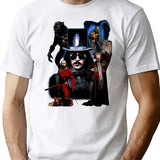 Bram Stokers Dracula T-Shirt for Men & Women, T-Shirts Graphic Tee - White