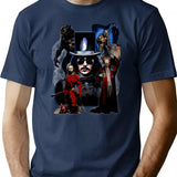 Bram Stokers Dracula T-Shirt for Men & Women, T-Shirts Graphic Tee - Navy