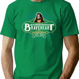 Braveheart Scottish Ale T-Shirt for Men & Women, T-Shirts Graphic Tee - Green