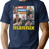 Bright Sly Detective Modest Style Old Car Mens Womens Mannix Serie Man Or Lady T-Shirt - Navy