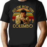 Bright Sly Detective Modest Style Old Car Music Retro Funny Men Columbo T-Shirt - Black