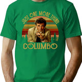 Bright Sly Detective Modest Style Old Car Music Retro Funny Men Columbo T-Shirt - Green