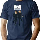 Bring Me Sunshine T-Shirt - Retro Graphic Tee for Men & Women - Navy