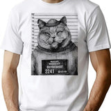 British Bandit T-Shirt - Retro Graphic Tee for Men & Women - White