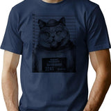 British Bandit T-Shirt - Retro Graphic Tee for Men & Women - Navy