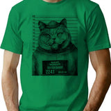 British Bandit T-Shirt - Retro Graphic Tee for Men & Women - Green