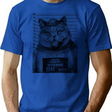 British Bandit T-Shirt - Retro Graphic Tee for Men & Women - Blue