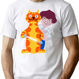 British Classic Charley Says 1970s Public Information Film V2b T-Shirt - White
