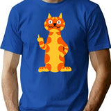 British Classic Charley Says 1970s Public Information Film V2c T-Shirt - Blue