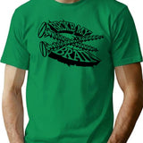 Broke My Brain T-Shirt - Retro Graphic Tee for Men & Women - Green