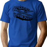 Broke My Brain T-Shirt - Retro Graphic Tee for Men & Women - Blue