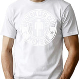 Broken Leg Club Member Logo Vintage Surgery Funny Get Well Soon T-Shirt - White