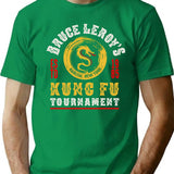 Bruce Leroy'S Kung Fu Tournament T-Shirt for Men & Women, T-Shirts Graphic Tee - Green