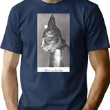 Brunhilde T-Shirt - Retro Graphic Tee for Men & Women - Navy