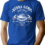 Bubba Gump Shrimp Co T-Shirt for Men & Women, T-Shirts Graphic Tee - Blue