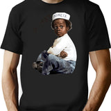 Buckwheat Injinier O Tay T-Shirt - Retro Graphic Tee for Men & Women - Black