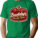 Buddy The Elf Favorite Syrup T-Shirt for Men & Women, T-Shirts Graphic Tee - Green