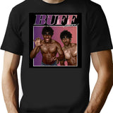 Buff Correll T-Shirt - Retro Graphic Tee for Men & Women - Black