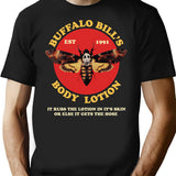 Buffalo Bill's Body Lotionn T-Shirt - Retro Graphic Tee for Men & Women - Black