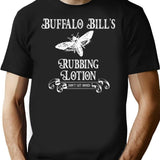 Buffalo Bill'S Rubbing Lotion T-Shirt for Men & Women, T-Shirts Graphic Tee - Black