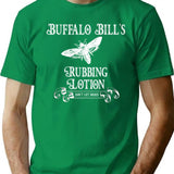 Buffalo Bill'S Rubbing Lotion T-Shirt for Men & Women, T-Shirts Graphic Tee - Green