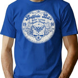 Buffalo Bills Body Lotion Seal T-Shirt for Men & Women, T-Shirts Graphic Tee - Blue