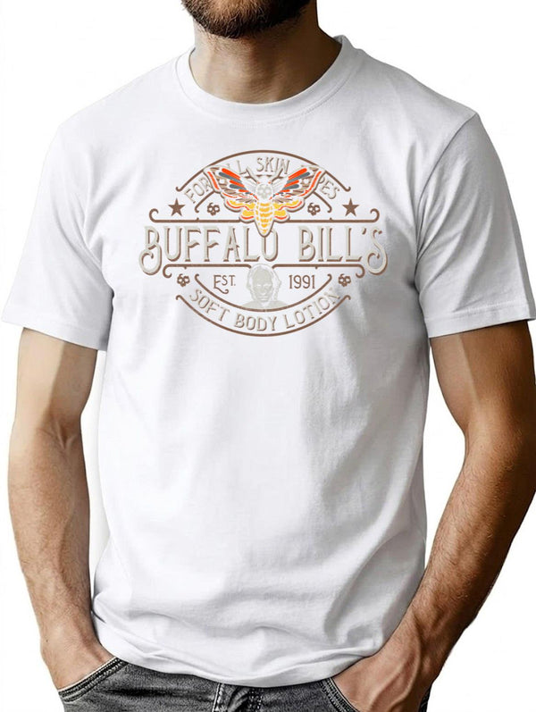 Buffalo Bills Soft Body Lotion T-Shirt for Men & Women, T-Shirts Graphic Tee - White