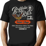 Buffalo Bills Tailor Shop T-Shirt for Men & Women, T-Shirts Graphic Tee - Black