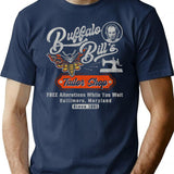 Buffalo Bills Tailor Shop T-Shirt for Men & Women, T-Shirts Graphic Tee - Navy