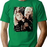Buffy Spike T-Shirt - Retro Graphic Tee for Men & Women - Green