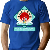 Bukkake Carpet Cleaners T-Shirt - Retro Graphic Tee for Men & Women - Blue