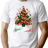 Buon Natale Italian Pasta Christmas Tree Xmas For Men Women T-Shirt - White