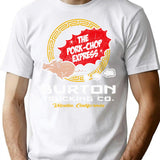 Burton Pork Chop Express Trucking T-Shirt for Men & Women, T-Shirts Graphic Tee - White