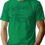 Bushwood Country Club 1980 T-Shirt - Retro Graphic Tee for Men & Women - Green
