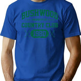 Bushwood Country Club 1980 T-Shirt - Retro Graphic Tee for Men & Women - Blue