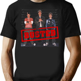 Busted Circa 2002 T-Shirt - Retro Graphic Tee for Men & Women - Black