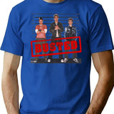 Busted Circa 2002 T-Shirt - Retro Graphic Tee for Men & Women - Blue