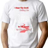 By The Cemetery T-Shirt for Men & Women, T-Shirts Graphic Tee - White