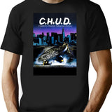 C.H.U.D. Movie Poster T-Shirt for Men & Women, T-Shirts Graphic Tee - Black