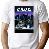 C.H.U.D. Movie Poster T-Shirt for Men & Women, T-Shirts Graphic Tee - White