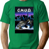 C.H.U.D. Movie Poster T-Shirt for Men & Women, T-Shirts Graphic Tee - Green