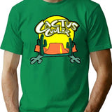 Cactus Cooler T-Shirt - Retro Graphic Tee for Men & Women - Green