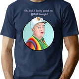 Caddyshack (2) T-Shirt - Retro Graphic Tee for Men & Women - Navy