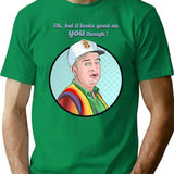 Caddyshack (2) T-Shirt - Retro Graphic Tee for Men & Women - Green