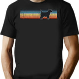Cairn Terrier Vintage Retro Pet Lover T-Shirt - Black