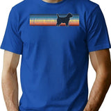 Cairn Terrier Vintage Retro Pet Lover T-Shirt - Blue