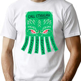 Call Cthulhu T-Shirt for Men & Women, T-Shirts Graphic Tee - White