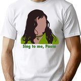 Call Me Sing To Me Paolo Vintage Retro T-Shirt - White