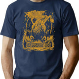 Call Of Cthulhu 7E - Temple Edition Tee T-Shirt for Men & Women, T-Shirts Graphic Tee - Navy