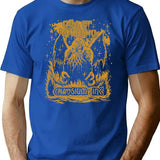 Call Of Cthulhu 7E - Temple Edition Tee T-Shirt for Men & Women, T-Shirts Graphic Tee - Blue